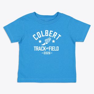 Colbert Elementary School Track and Field Toddler T-Shirt