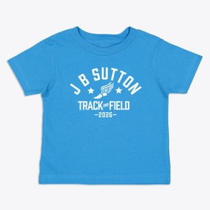 J B Sutton Elementary School Track and Field Toddler T-Shirt
