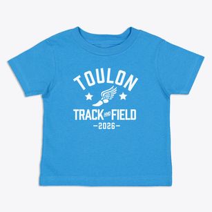 Toulon Elementary School Track and Field Toddler T-Shirt