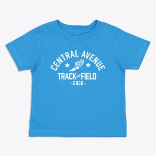 Central Avenue School Track and Field Toddler T-Shirt