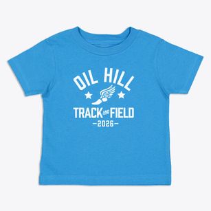 Oil Hill Elementary School Track and Field Toddler T-Shirt