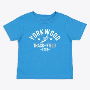 Yorkwood Elementary School #219 Track and Field Toddler T-Shirt
