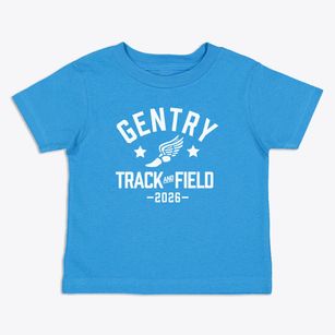 Gentry Middle School Track and Field Toddler T-Shirt