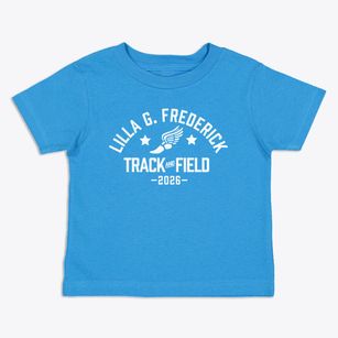 Lilla G. Frederick Pilot Middle School Track and Field Toddler T-Shirt