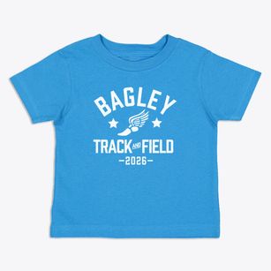 Bagley Elementary School Track and Field Toddler T-Shirt