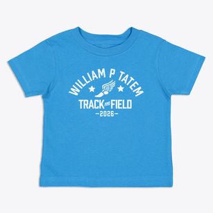 William P Tatem Elementary School Track and Field Toddler T-Shirt