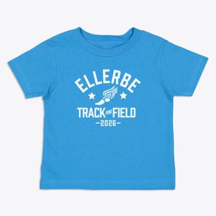 Ellerbe Junior High School Track and Field Toddler T-Shirt