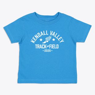 Kendall Valley Elementary School Track and Field Toddler T-Shirt