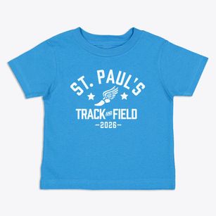 Saint Paul's Lutheran School Track and Field Toddler T-Shirt