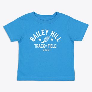 Bailey Hill Elementary School Track and Field Toddler T-Shirt