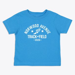 Norwood Avenue Elementary School Track and Field Toddler T-Shirt