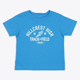 Hillcrest High School Track and Field Toddler T-Shirt