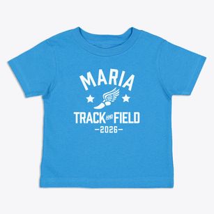 Maria Montessori School Track and Field Toddler T-Shirt