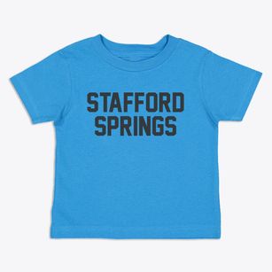 Stafford Springs Connecticut Classic Block Toddler T-Shirt
