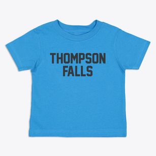 Thompson Falls Montana Classic Block Toddler T-Shirt