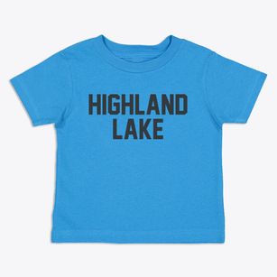 Highland Lake Alabama Classic Block Toddler T-Shirt