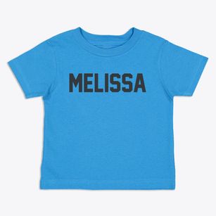 Melissa Texas Classic Block Toddler T-Shirt