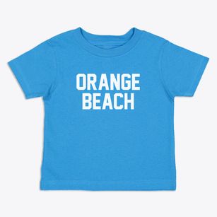 Orange Beach Alabama Classic Block Toddler T-Shirt