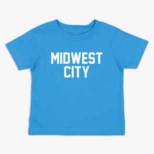 Midwest City Oklahoma Classic Block Toddler T-Shirt