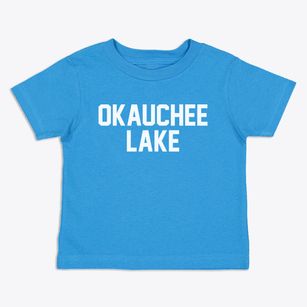 Okauchee Lake Wisconsin Classic Block Toddler T-Shirt