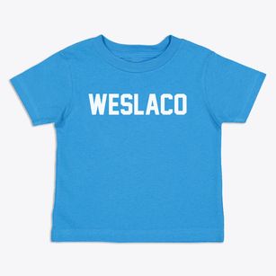 Weslaco Texas Classic Block Toddler T-Shirt