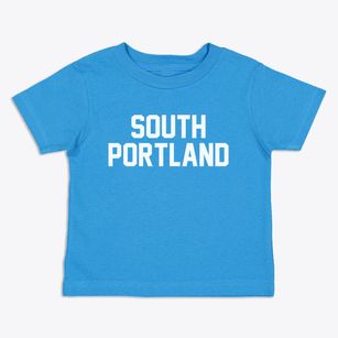 South Portland Maine Classic Block Toddler T-Shirt