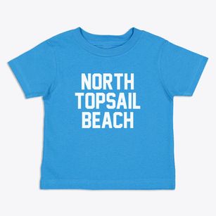 North Topsail Beach North Carolina Classic Block Toddler T-Shirt
