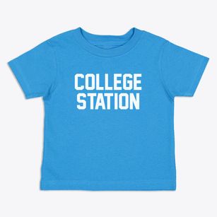 College Station Texas Classic Block Toddler T-Shirt