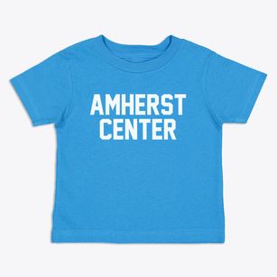 Amherst Center Massachusetts Classic Block Toddler T-Shirt