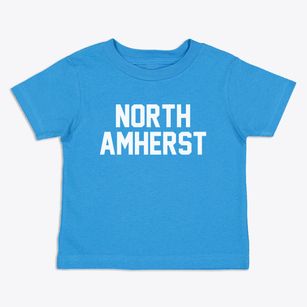 North Amherst Massachusetts Classic Block Toddler T-Shirt