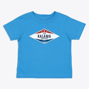 Kalama Washington Diamond Star Toddler T-Shirt