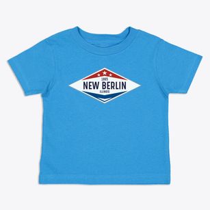 New Berlin Illinois Diamond Star Toddler T-Shirt