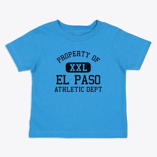 El Paso Texas Athletic Dept Toddler T-Shirt