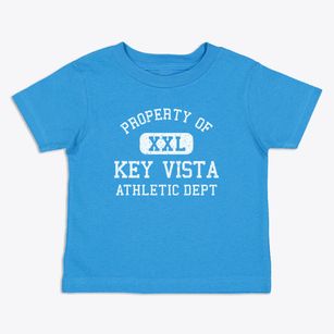 Key Vista Florida Athletic Dept Toddler T-Shirt