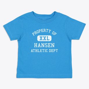Hansen Idaho Athletic Dept Toddler T-Shirt