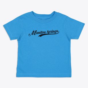 Manitou Springs Colorado Vintage Team Toddler T-Shirt