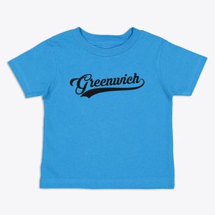 Greenwich New York Vintage Team Toddler T-Shirt