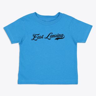 East Lansing Michigan Vintage Team Toddler T-Shirt