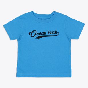 Ocean Park Washington Vintage Team Toddler T-Shirt