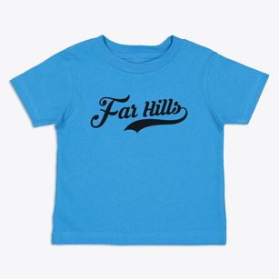 Far Hills New Jersey Vintage Team Toddler T-Shirt