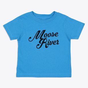 Moose River Maine Vintage Team Toddler T-Shirt