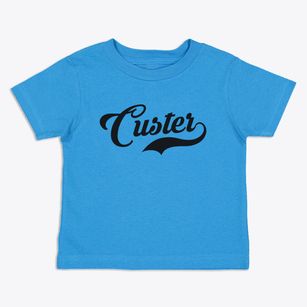 Custer Montana Vintage Team Toddler T-Shirt
