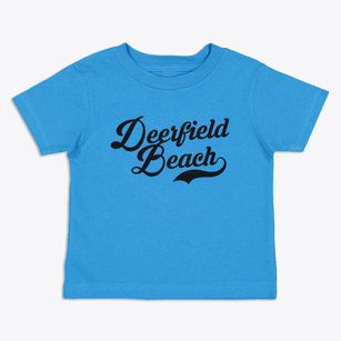 Deerfield Beach Florida Vintage Team Toddler T-Shirt