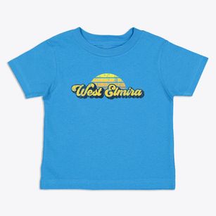 West Elmira New York Sublime Sunset Toddler T-Shirt