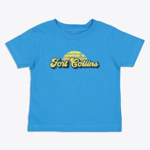 Fort Collins Colorado Sublime Sunset Toddler T-Shirt