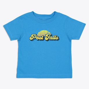 Post Falls Idaho Sublime Sunset Toddler T-Shirt