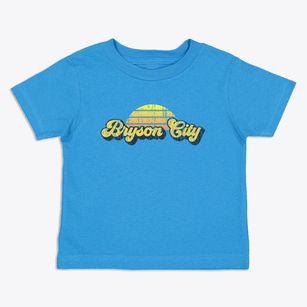 Bryson City North Carolina Sublime Sunset Toddler T-Shirt