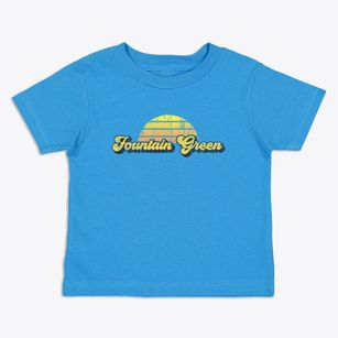 Fountain Green Utah Sublime Sunset Toddler T-Shirt