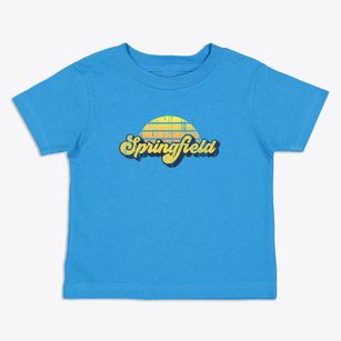 Springfield Illinois Sublime Sunset Toddler T-Shirt