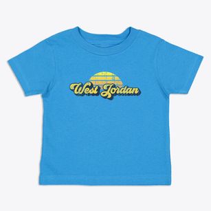West Jordan Utah Sublime Sunset Toddler T-Shirt